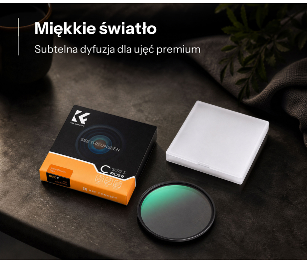 K&F Concept Nano-C HMC White Mist - 77 mm - 1550390 - zdjęcie 2